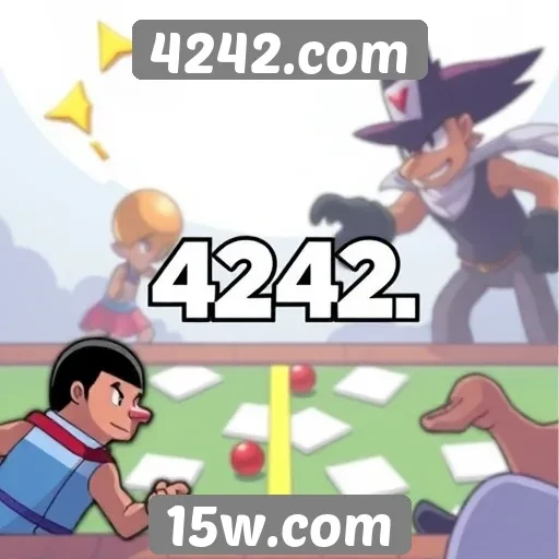 Comparativo de jogos populares em 4242.com